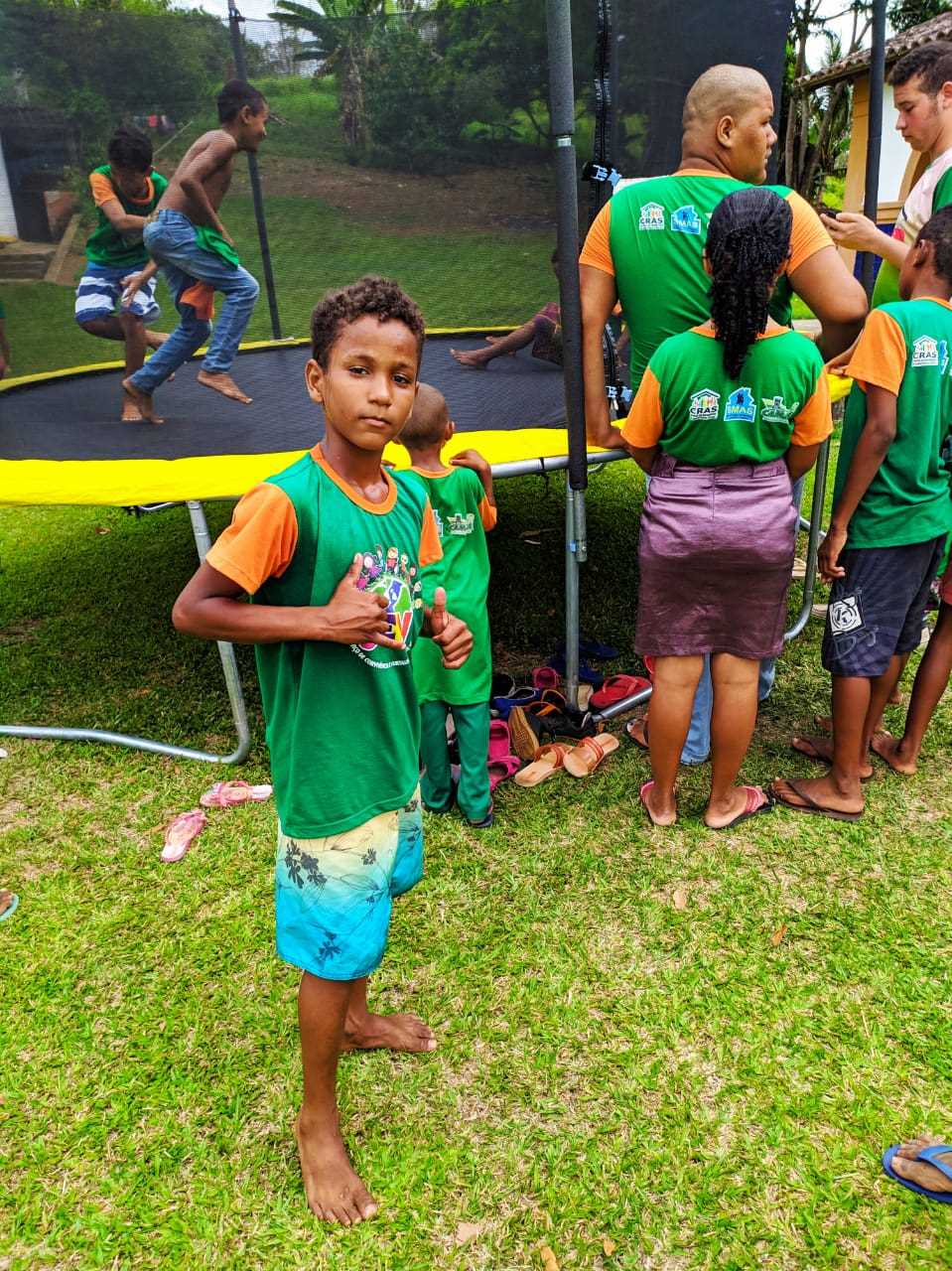 Camacã: Crianças beneficiárias do CRAS se divertem em confraternização de fim de ano